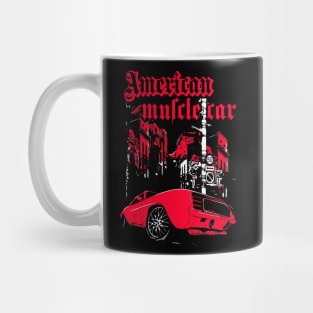 American muscle car Mug